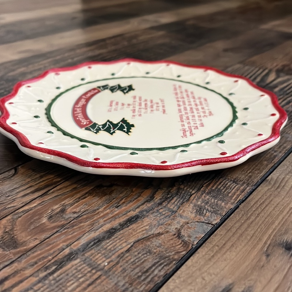 Christmas Plate - Picture 3 of 4